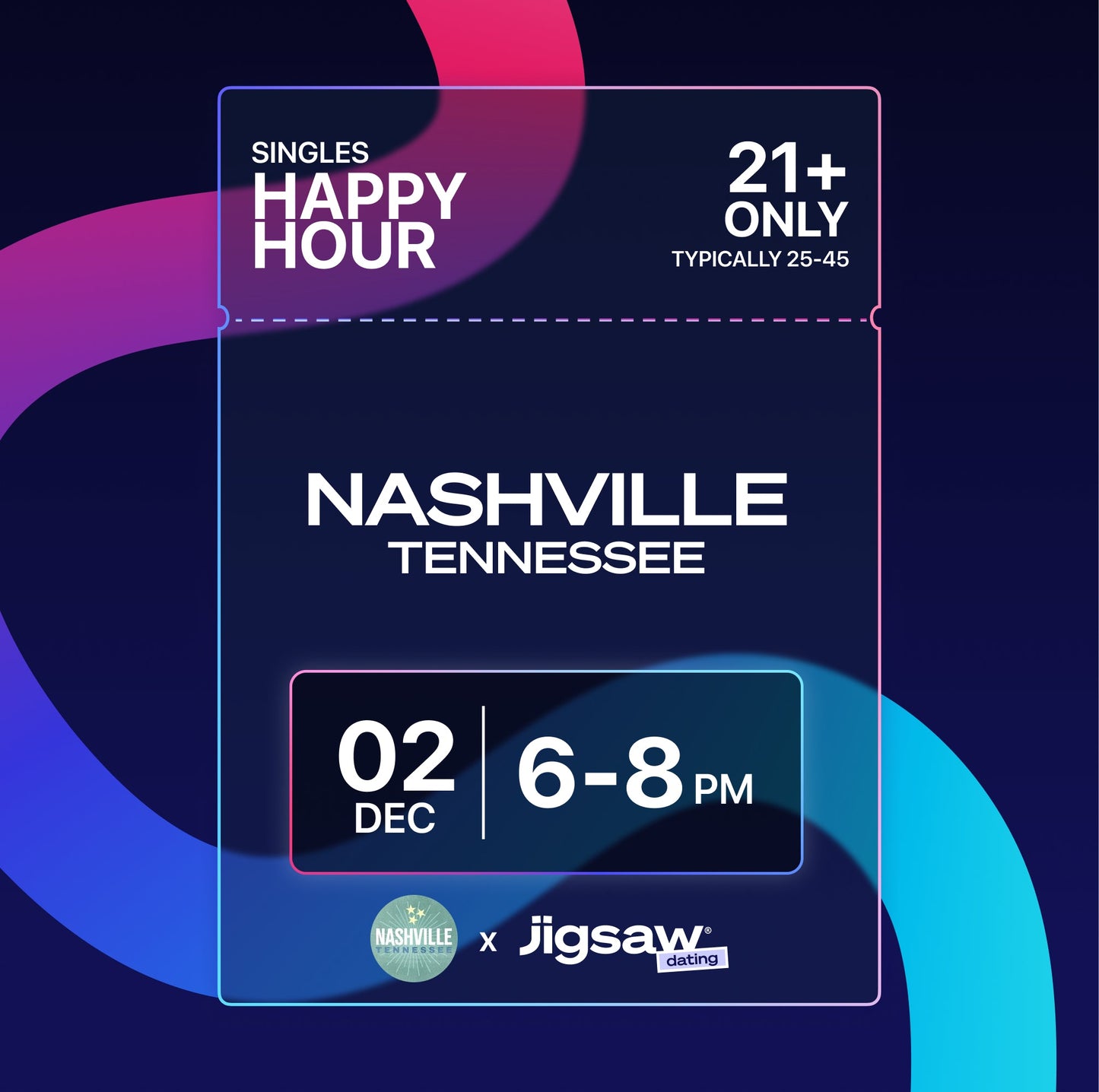 NASHVILLE: Singles Happy Hour