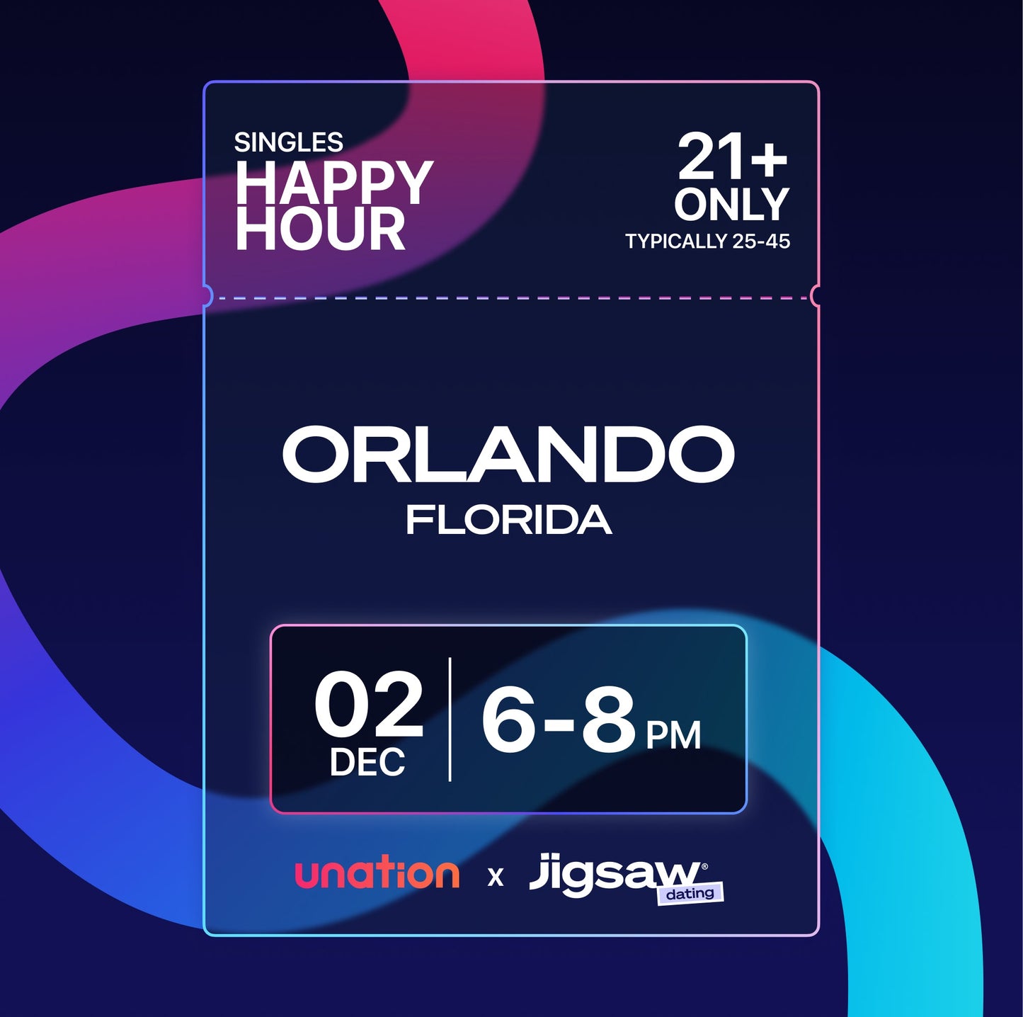 ORLANDO: Singles Happy Hour