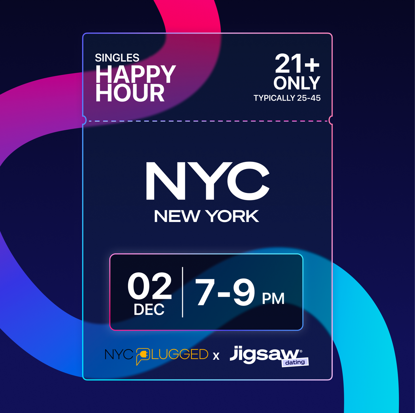 NEW YORK CITY: Singles Happy Hour