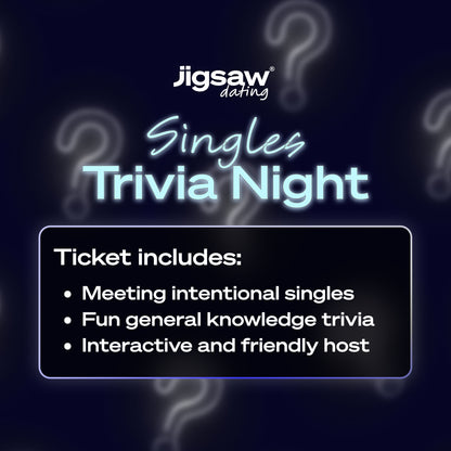 Singles Trivia Night 40-55, June 27th - Fort Worth