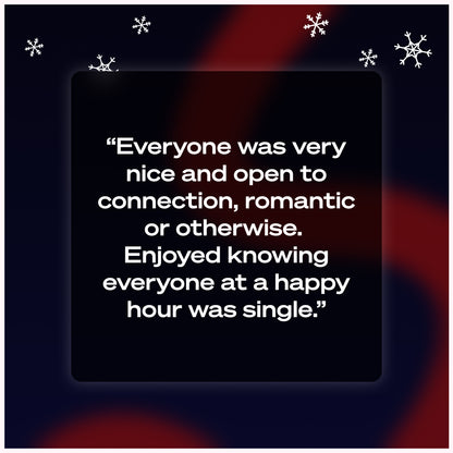 Singles Holiday Happy Hour, December 20th - LA