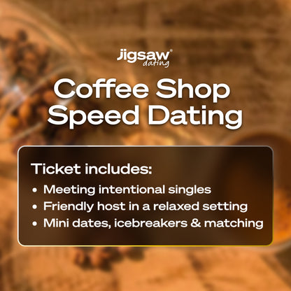Coffee Shop Speed Dating 25-35, September 12th - Phoenix