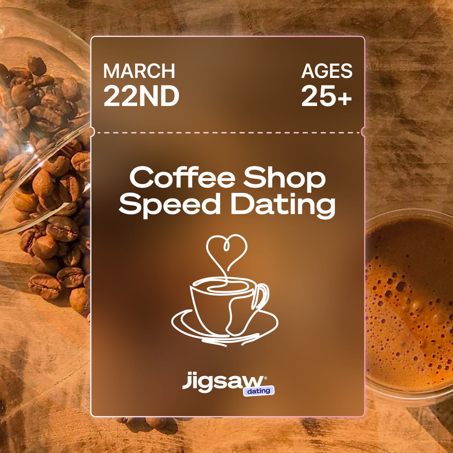 AUSTIN: March Coffee Shop Speed Dating