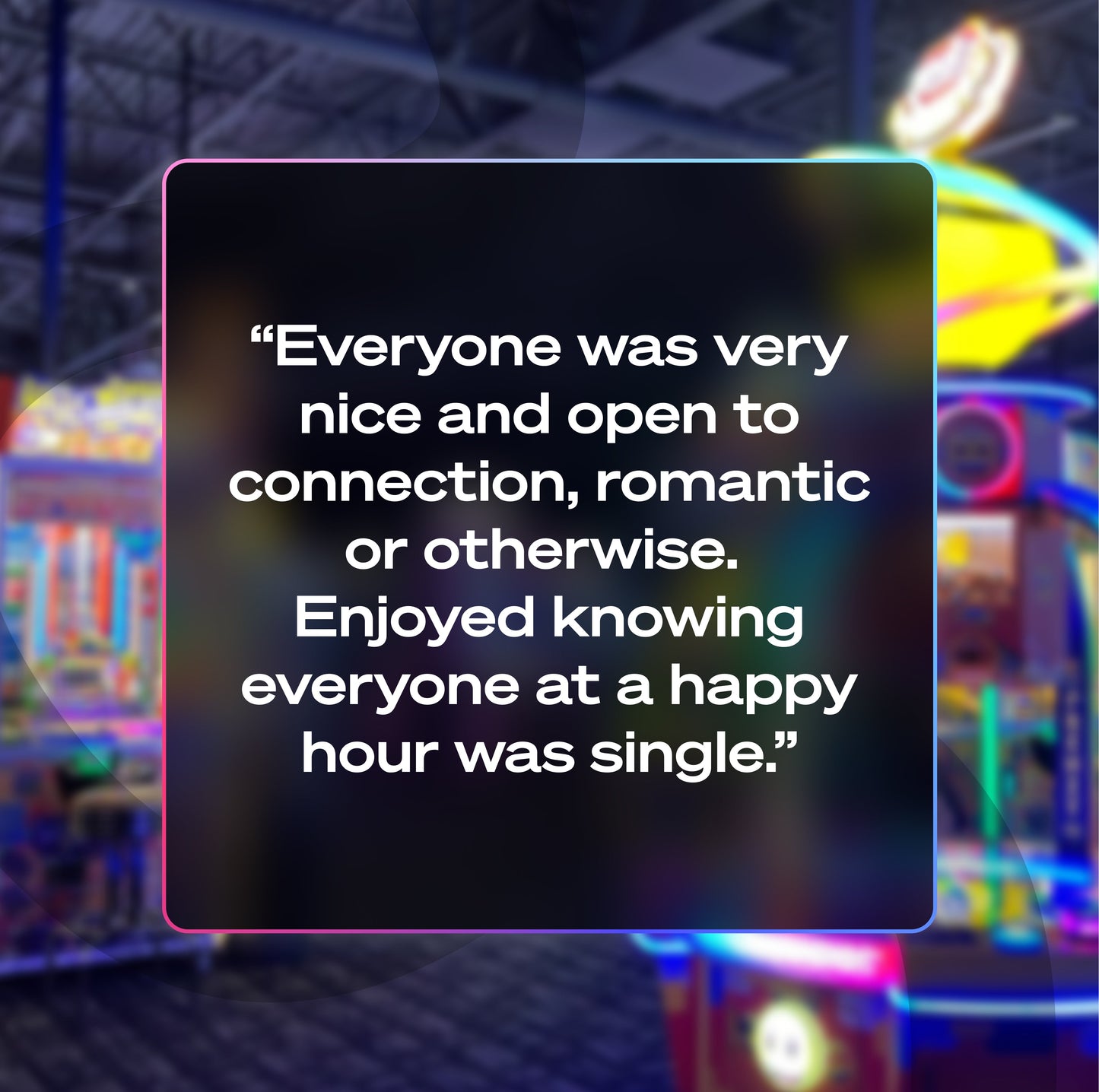 Singles Arcade Night, June 19th - Philadelphia