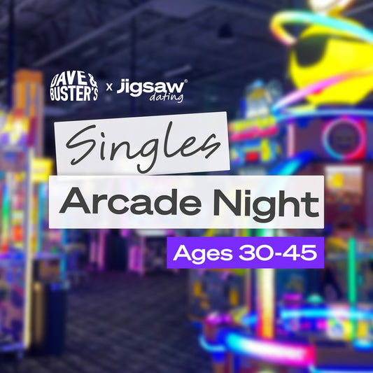 Singles Arcade Night 30-45, August 20th - Charlotte