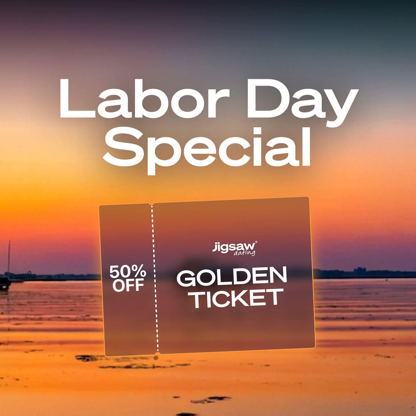 ☆ Labor Day ☆ $100 event credit for $50