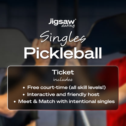 Singles Pickleball Night 30-45, September 11th -Boston