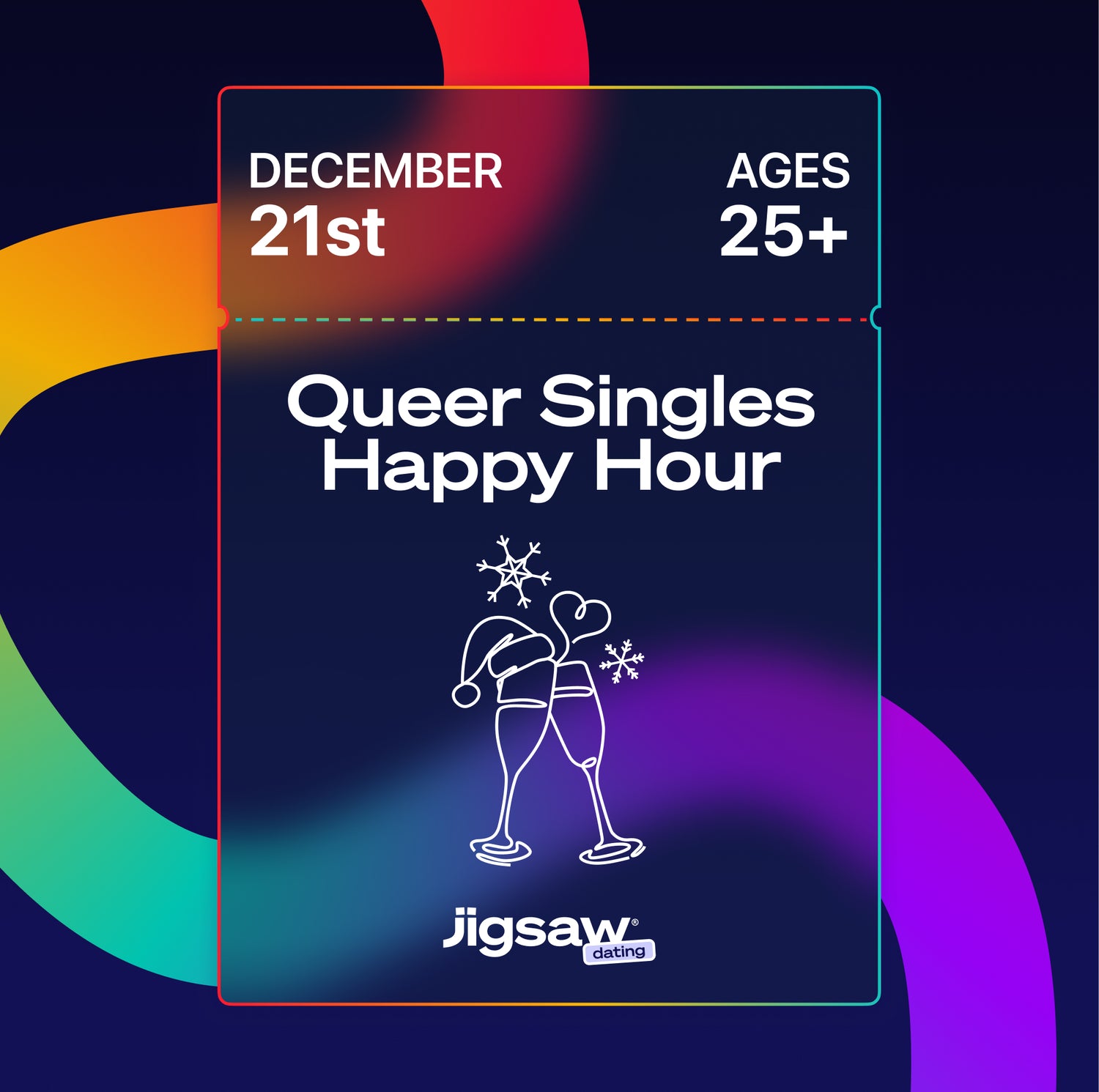 HOUSTON: December Queer Singles Happy Hour