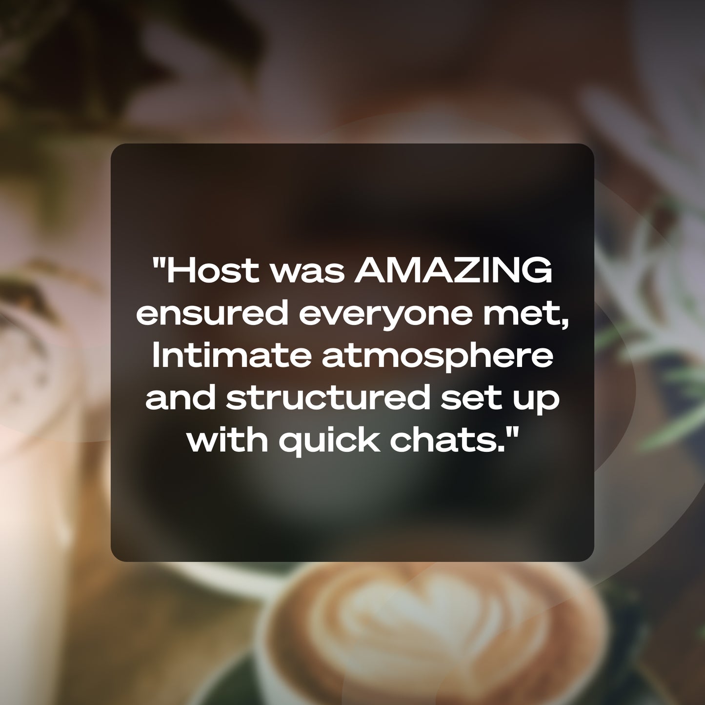 Coffee Shop Speed Dating 40+, October 18th - Chicago