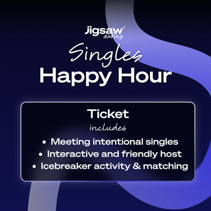 Singles Happy Hour 40-55, June 13th - Washington, DC