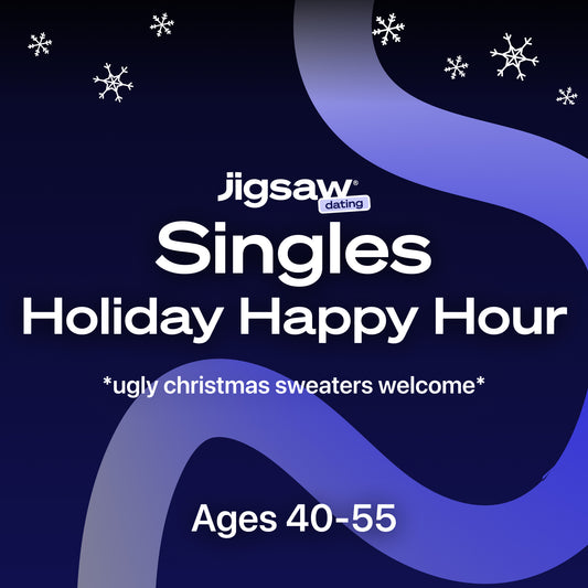 Singles Holiday Happy Hour 40-55, December 13th - LA