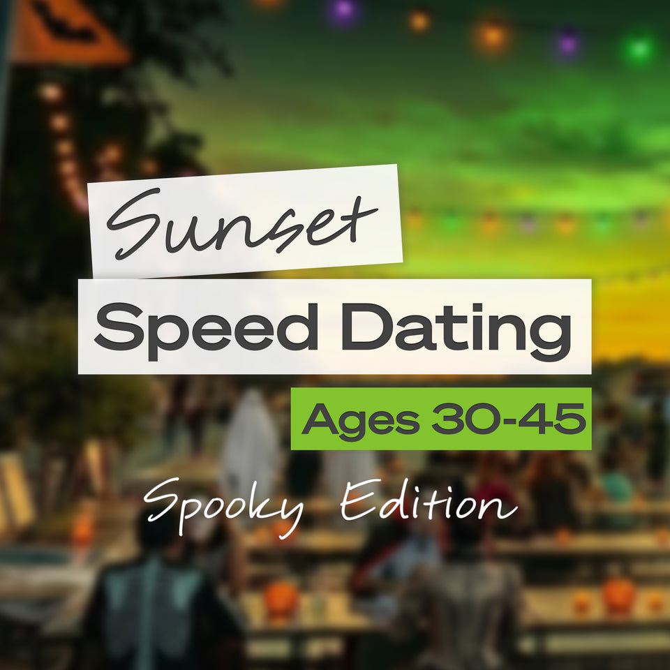 Event image for Sunset Speed Dating (Spooky Edition) 30-45, October 24th - New York City in East Village