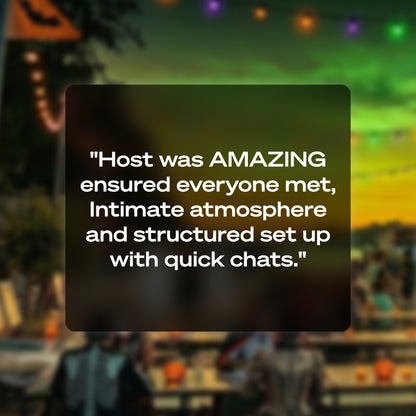 Sunset Speed Dating (Spooky Edition) 30-45, October 24th - Fort Lauderdale