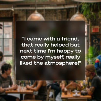 Coffee Shop Speed Dating 22-30, October 10th - New York