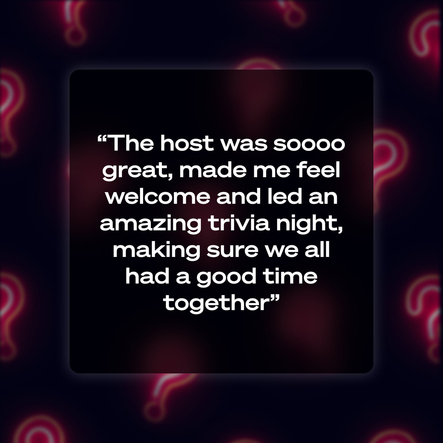 Singles Trivia Night, November 8th - Washington DC