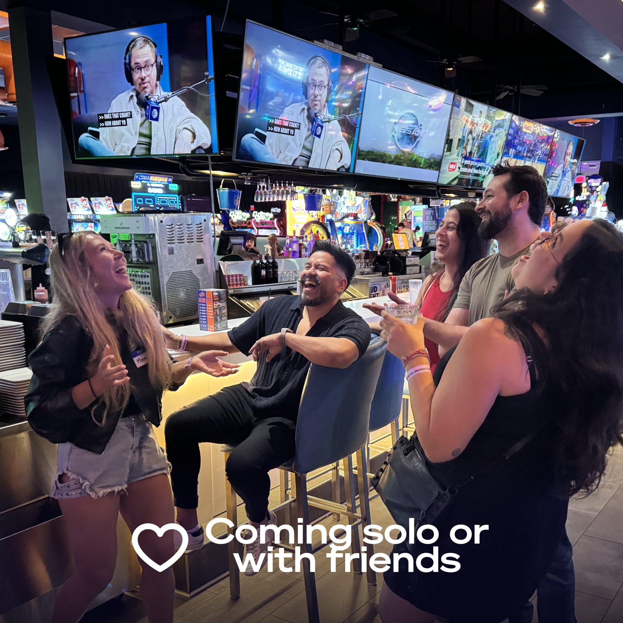Singles Arcade Night, June 18th- Kansas City