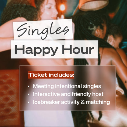 Singles Happy Hour 30-45, October 3rd - Washington
