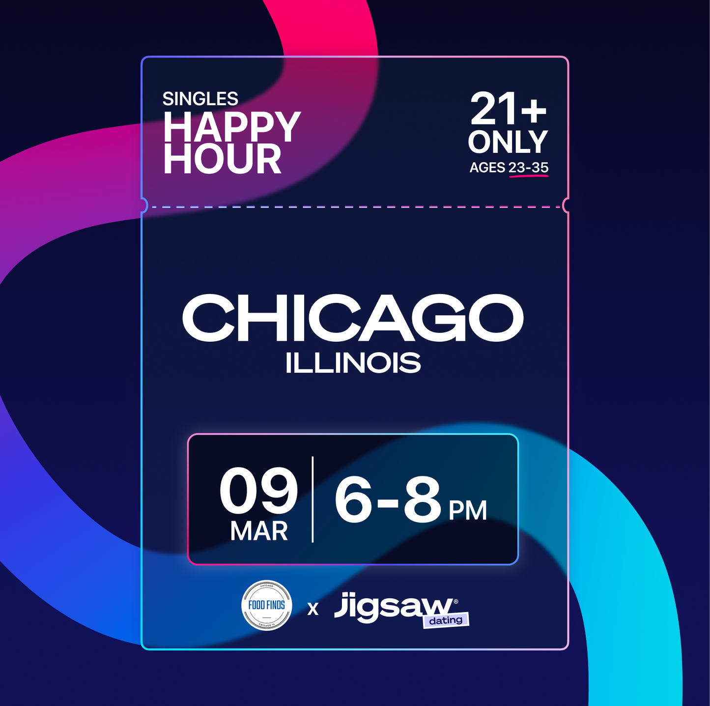 CHICAGO: March Singles Happy Hour