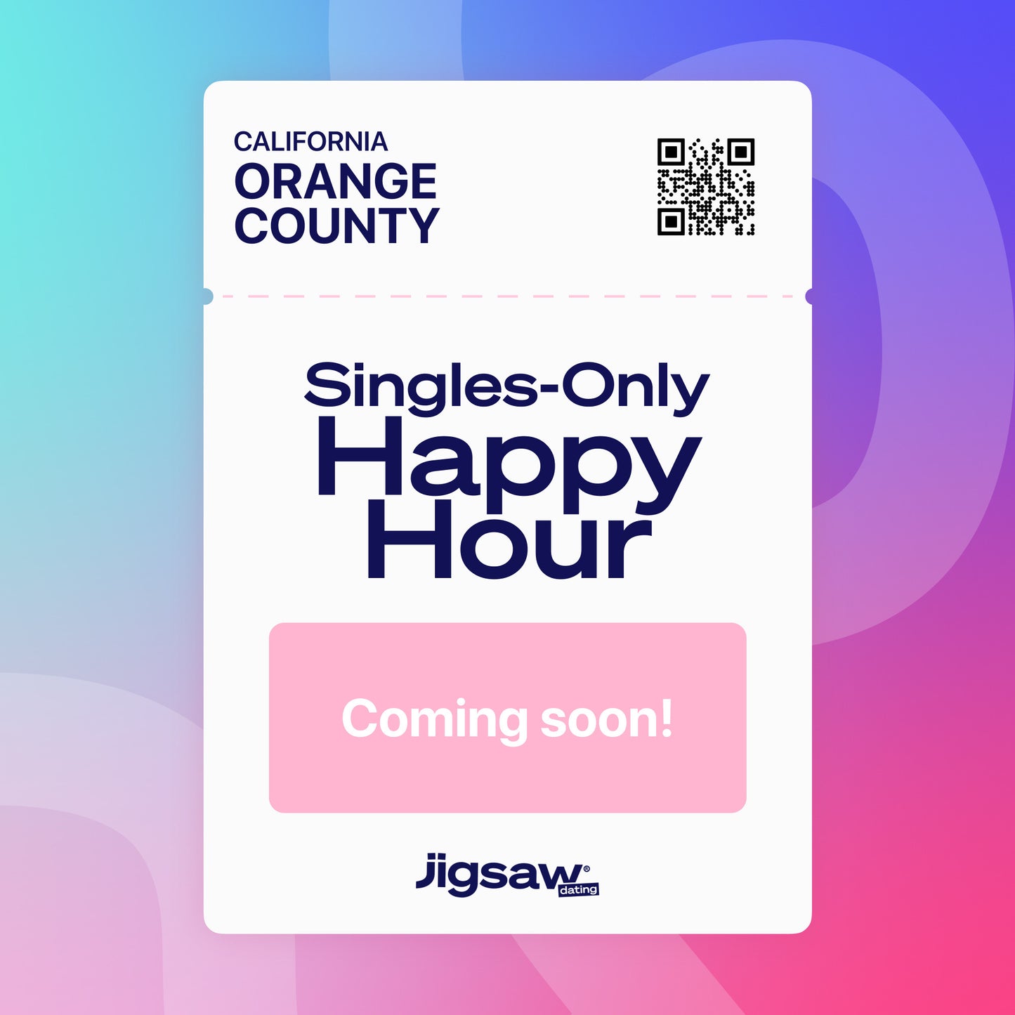 ORANGE COUNTY: Singles Happy Hour
